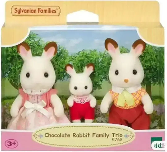 Epoch Toys Rabbit Family Sylvanian Families για 3+ Ετών