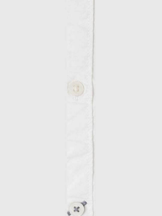 Kids Shirt Short Sleeve White