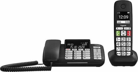 Gigaset DL780 Plus Telefon fără fir Negru