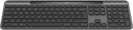 Logitech Signature Slim Solar+ K980 Kabellos Bluetooth Nur Tastatur Englisch US