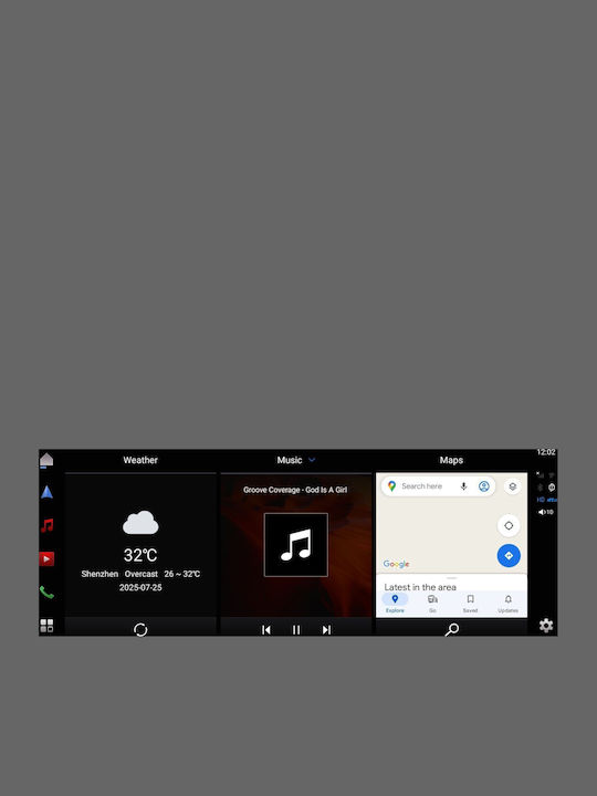 Digital IQ Car Audio System for Porsche Panamera 2010-2016 (Bluetooth/USB/WiFi/GPS/Apple-Carplay/Android-Auto) with Touch Screen 12.3"