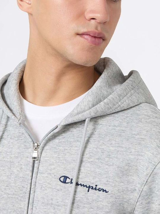 Hooded Gray Cardigan