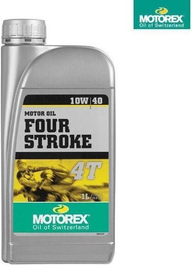 Motorex Four Stroke Semi-synthetic Motorcycle Oil for Four-Stroke Engines 10W-40 1lt