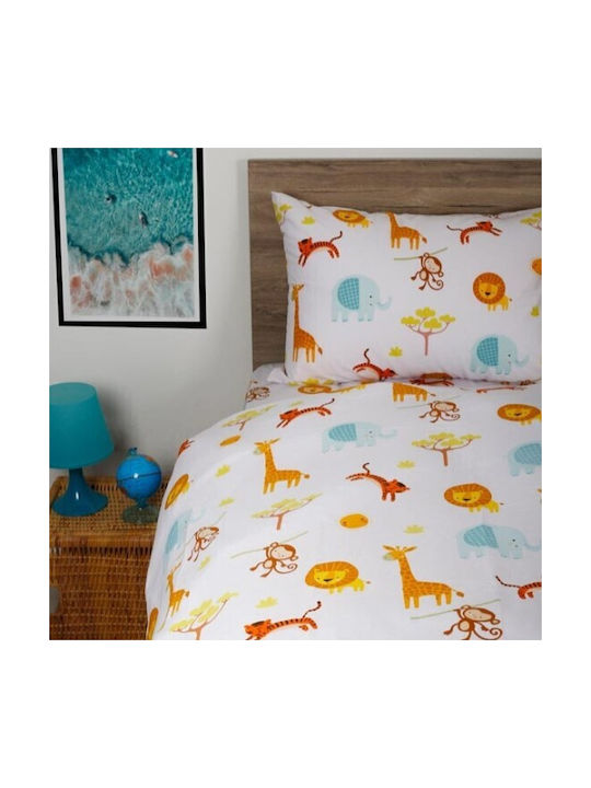 Sunshine Feelings 40 Kids Duvet Cover Single Cotton Sunshine 170x250cm