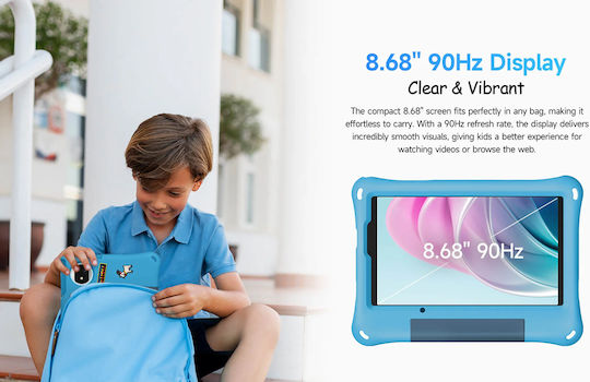 Ulefone Tab A9 Pro Kids 4G 8.68" (4GB/128GB) Ροζ