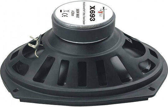 Excalibur X693 Σετ Ηχεία Αυτοκινήτου 6x9" με 100W RMS (3 Δρόμων)