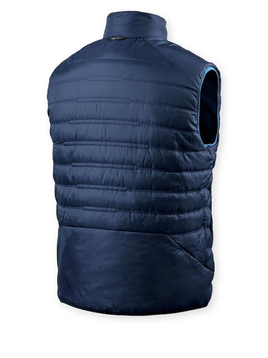 Rev'IT Finley Sommer Herren Motorradweste Softshell Blau