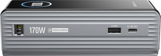 EcoFlow Rapid Power Bank 25000mAh 170W Quick Charge 3.0 Black