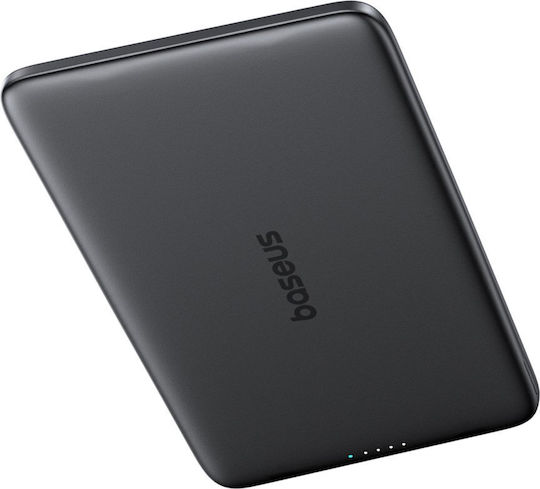 Baseus PicoGo AM41 MagSafe Power Bank 5000mAh 20W με Θύρα USB-C Μαύρο