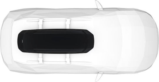 Thule Force 3 Large Μπαγκαζιέρα Οροφής Αυτοκινήτου 450lt Μαύρη Matt