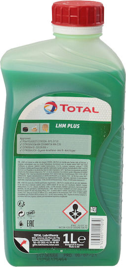 Total LHM Plus Βαλβολίνη Αυτοκινήτου για Αυτόματο Κιβώτιο Ταχυτήτων & Υδραυλικό Τιμόνι 1lt