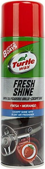 Turtle Wax Polierspray für das Armaturenbrett mit Aroma Erdbeere 500ml