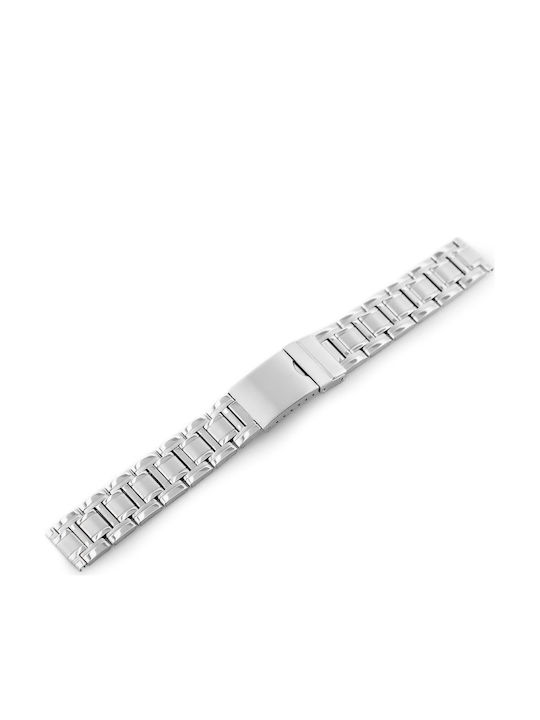 Metallic-Armband Silber 18mm