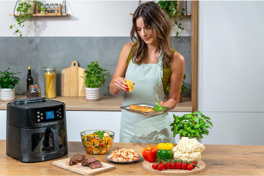 Gotze & Jensen Air Fryer with Wi-Fi 8lt Black