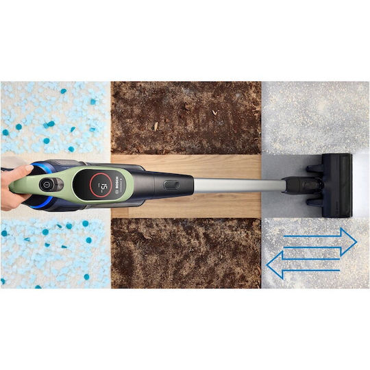 Bosch Unlimited 9 Rechargeable Stick Vacuum 18V Green