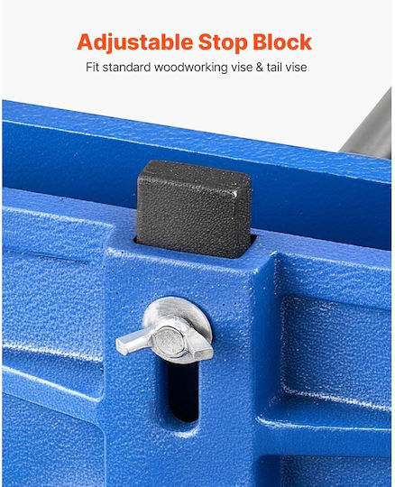 Vevor Fixed Vise for Countertop made of Cast Iron with Maximum Opening 160mm