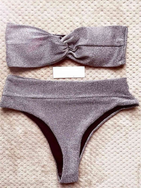 Set Bikini Silber