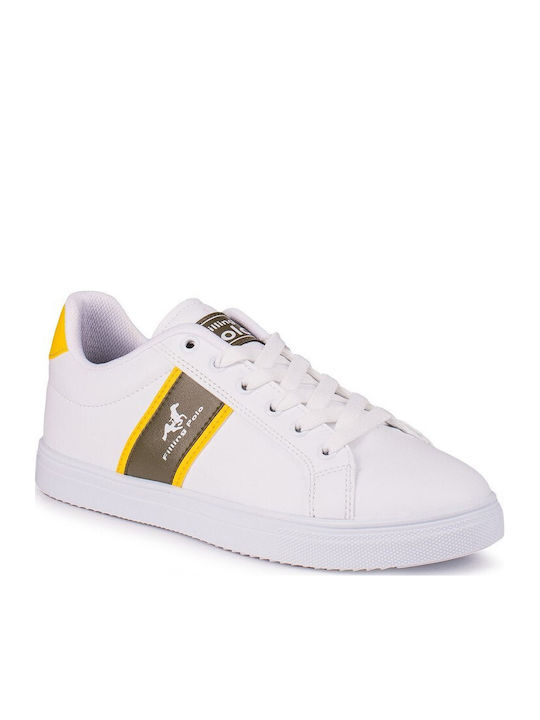 Adidași Pentru Bărbați Albi și Galbeni