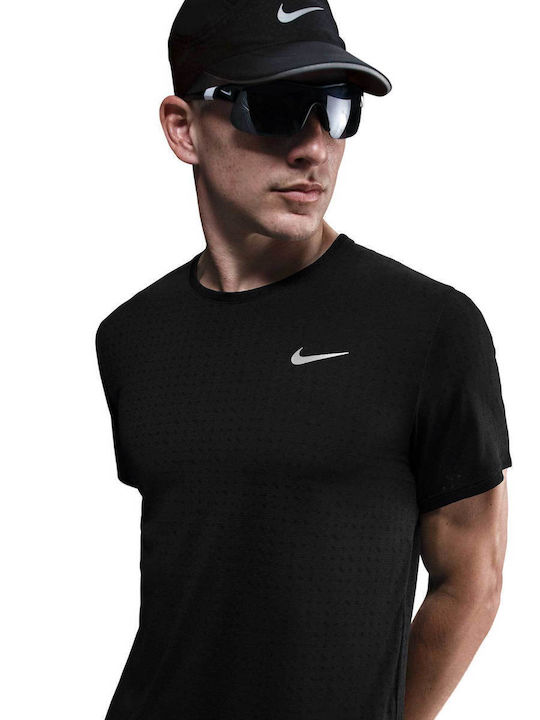 Dri-FIT Miler Breathe Dri-Fit Athletic T-shirt Black