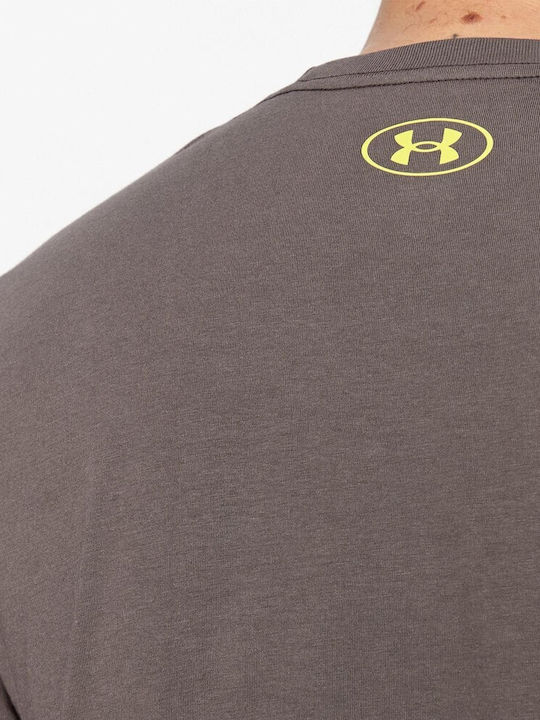 Athletic T-shirt Brown
