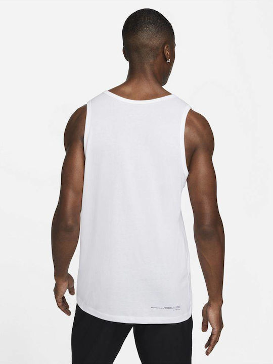 Nike Dri-Fit Tricou Alb