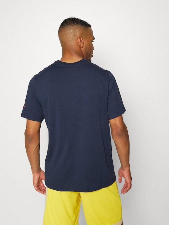 Nike NBA Brooklyn Nets Logo T-shirt Navy Μπλε