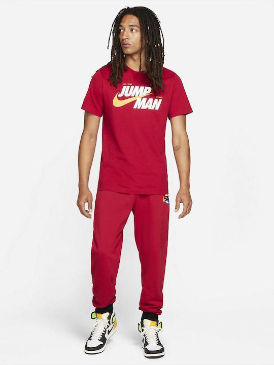 Jumpman Athletic T-shirt Gym Red