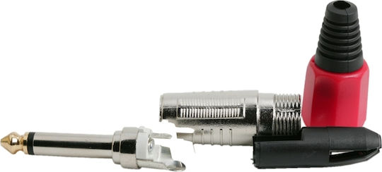 Jack Plug Reinforced Mono 6.3 Mm