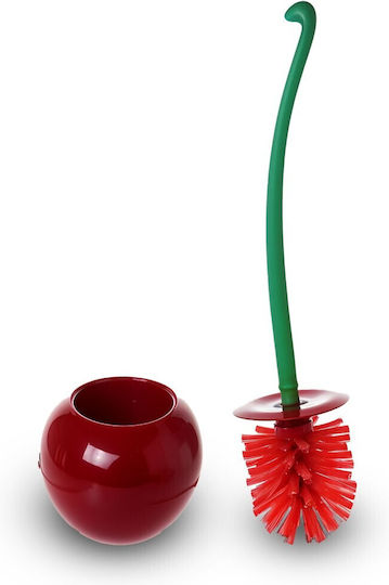 Alista Home Kunststoff Badezimmer Toilettenbürste Rot