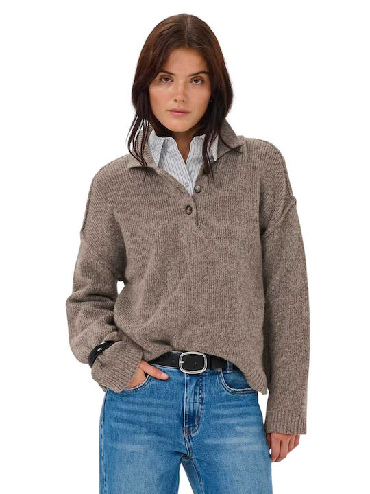 Γυναικεία Polo Μπλούζα Brown