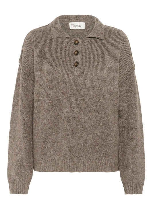 Γυναικεία Polo Μπλούζα Brown