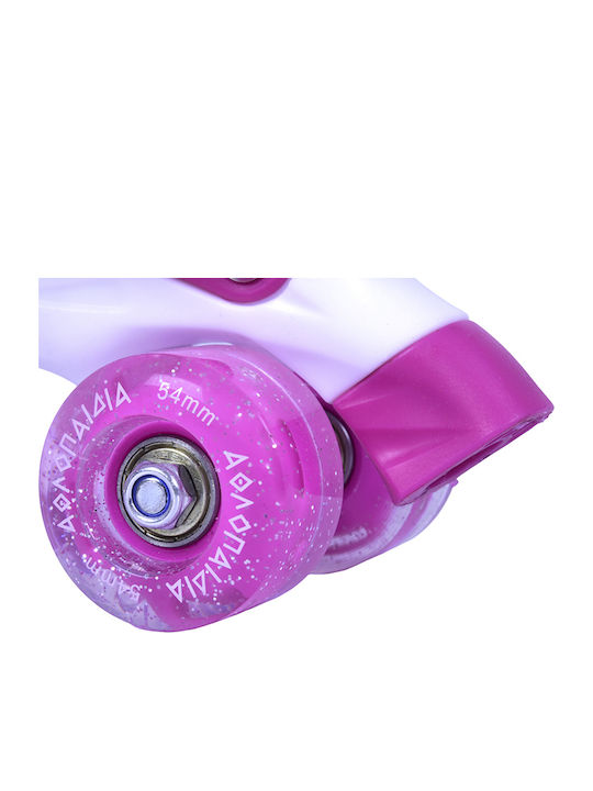 Athlopaidia Inline Ролери Ролки Розов За деца