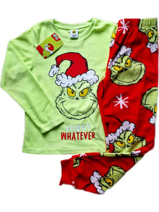 Disney Παιδική Πιτζάμα Πράσινη Grinch