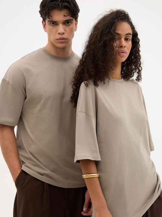 Men's Short Sleeve Gray T-Shirt Petra