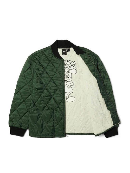 Disney Mickey Mouse Μπουφάν Puffer Forest Green