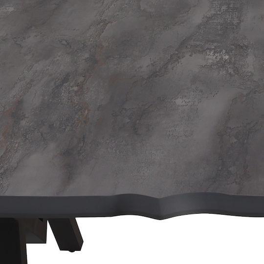 Walter Tisch Speisesaal Holz Gray 160x80x75cm