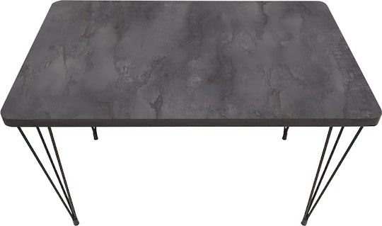 Roger Tisch Speisesaal Holz Gray 120x70x75cm