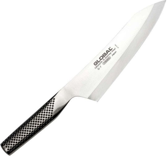 Global Klassisches G Messer Deba aus Rostfreiem Stahl 18cm