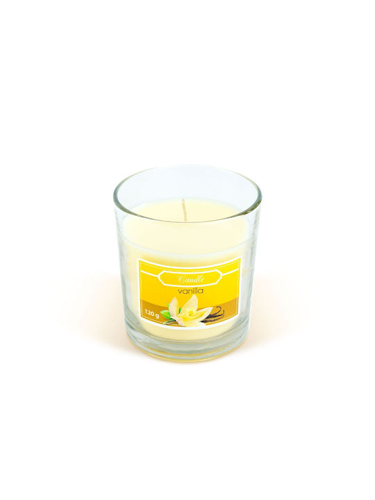 Alista Home Lumânare Aromatică Borcan Cu Miros De Vanilie 120gr