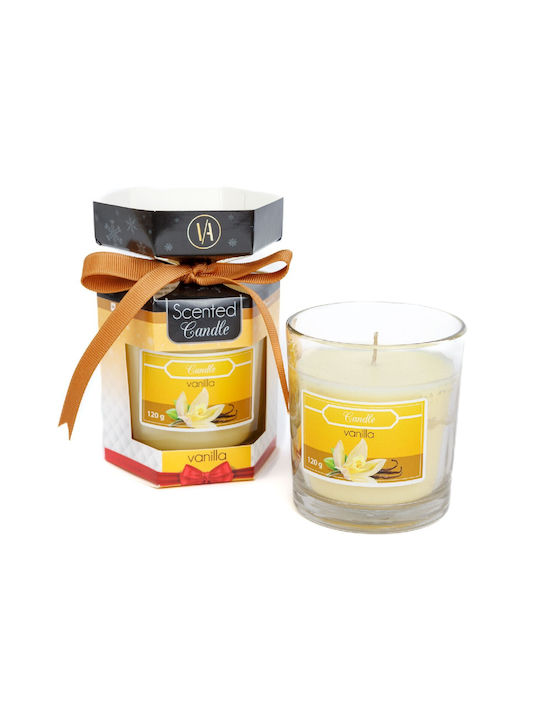 Alista Home Lumânare Aromatică Borcan Cu Miros De Vanilie 120gr