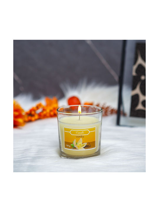 Alista Home Lumânare Aromatică Borcan Cu Miros De Vanilie 120gr