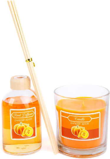 Alista Home Set Diffuser mit Duft Kürbis 58800C 120gr 100ml