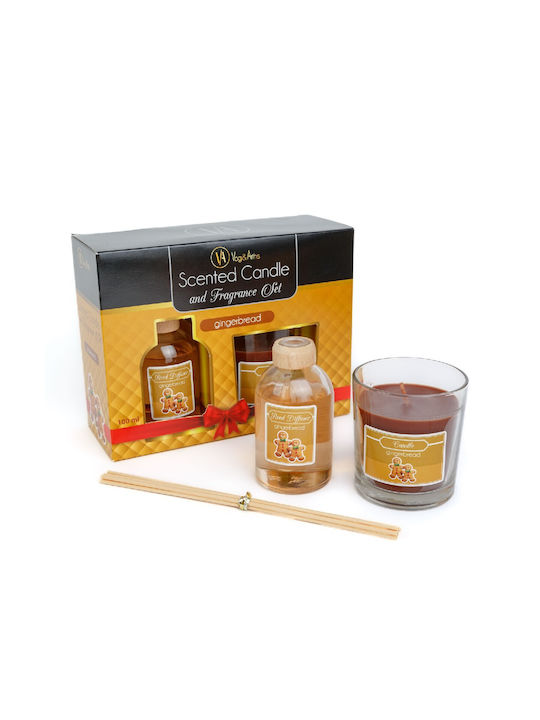 Alista Home Χριστουγεννιάτικο Σετ Diffuser 58800B 120gr 100ml