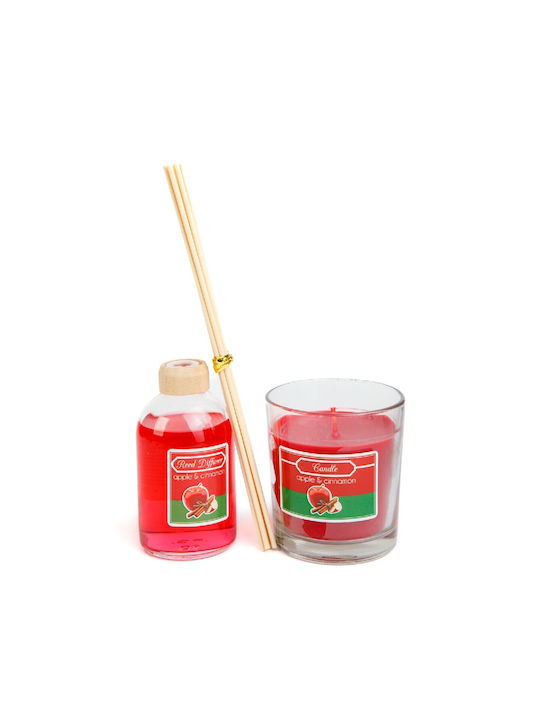 Alista Home Set Diffuser with Fragrance Cinnamon 58800A 120gr 100ml