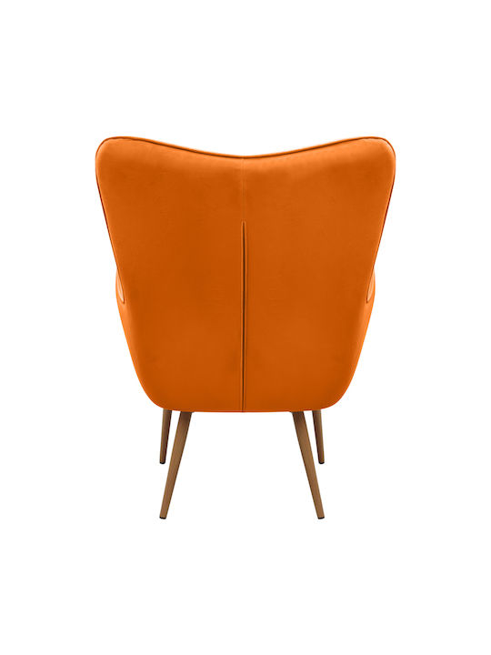 Bergère cu Puf Catifelat Croque 70x62x98cm