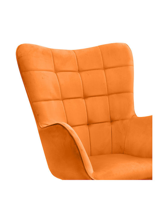 Bergère cu Puf Catifelat Croque 70x62x98cm