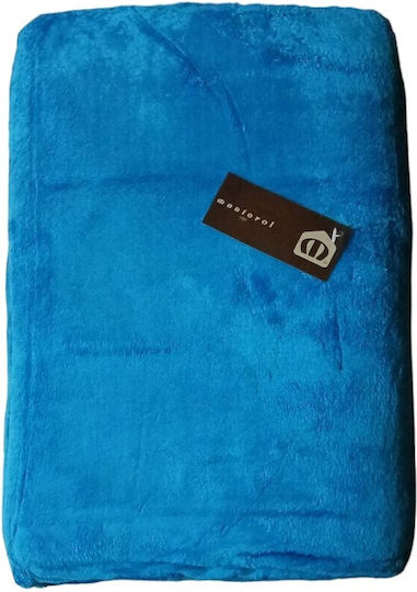 Manterol Casa Chic Colour 001 Pătură Spania Polar Fleece Simplă 170x230 cm
