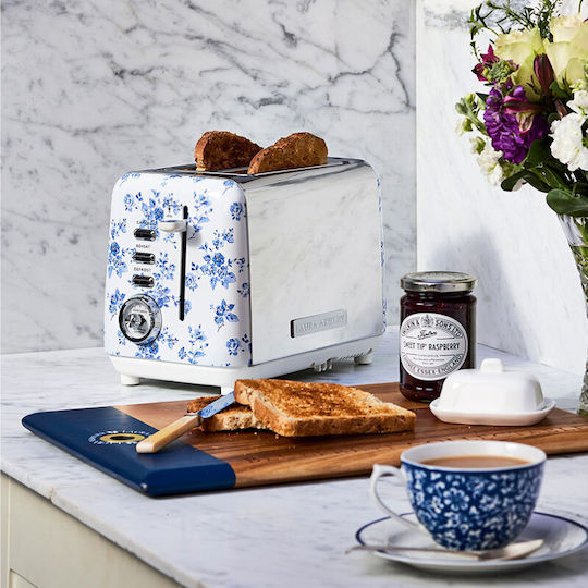 Laura Ashley Prăjitor de pâine 2 sloturi 925W Roz