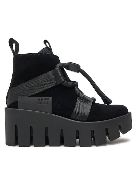 Ghete Dama Ankle Boots Negru