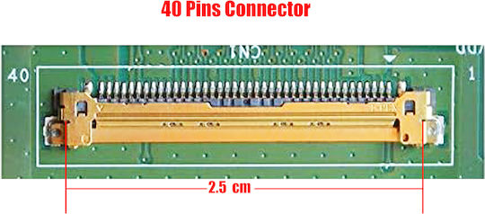 Monitor 15.6" LED / Slim 40 Pin for Laptop Vostro 2521 X42D7 AUO ON3YY9 CN-0N3YY9-70896-33A-DOT1-A00